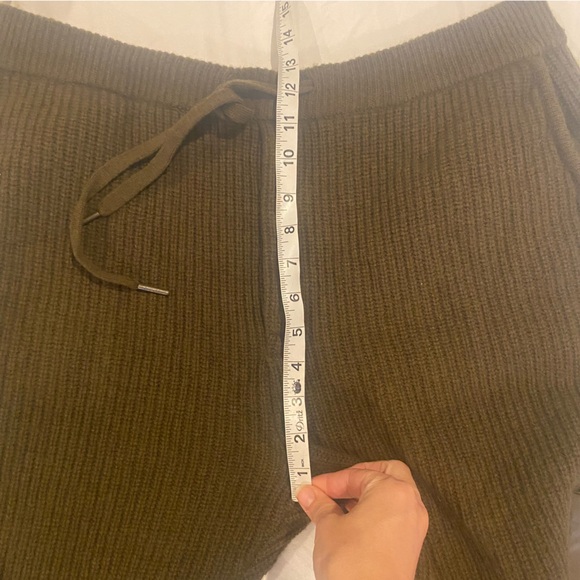 SEROYA Ser.o.ya Jason Joggers green Olive Wool - Size XXL drawstring pockets - Picture 6 of 13